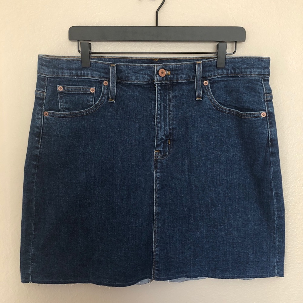 J. Crew Mercantile Denim skirt, size 12
